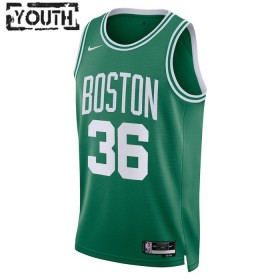 Canotte Bambino Boston Celtics Marcus Smart 36 Nike 2022-23 Icon Edition Kelly Green Swingman